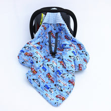 Load image into Gallery viewer, Little Love car seat blanket  emergency vehicles