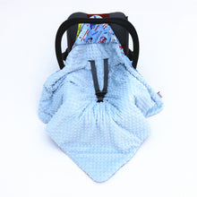 Load image into Gallery viewer, Little Love car seat blanket  emergency vehicles