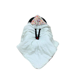 Rainbow travel blanket