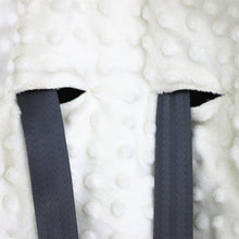 Load image into Gallery viewer, Little Love car seat blanket  green stripe