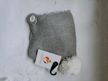 Load image into Gallery viewer, Baby bonnet hat, suitable for 6-12 months.  Perfect for keeping babies ears warm in winter.